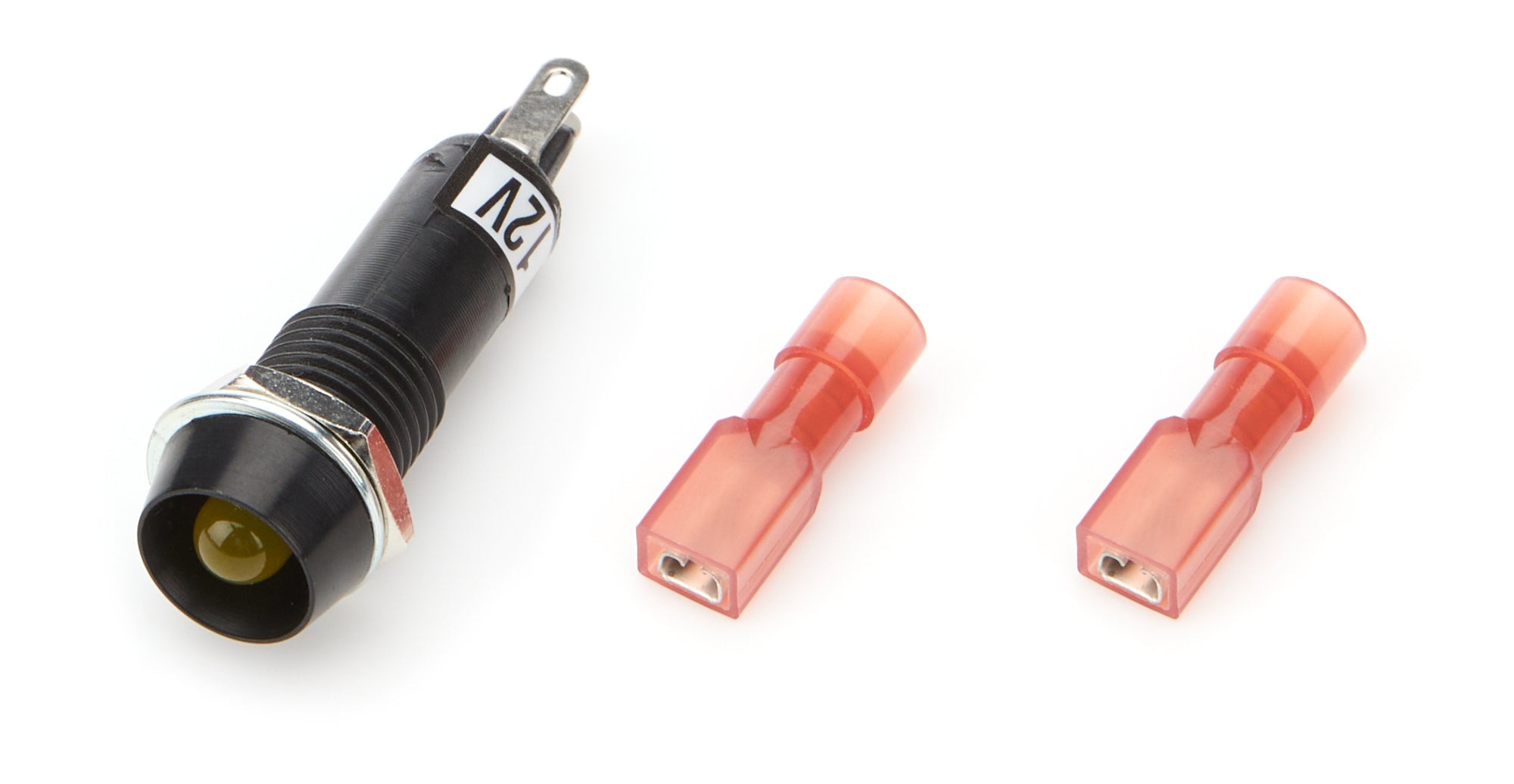 Quickcar Racing Warning Light 3/8in Amber