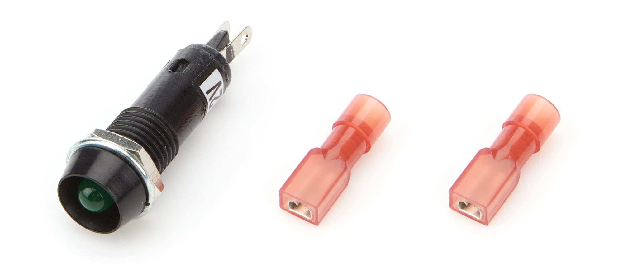 Quickcar Racing Warning Light 3/8in Green