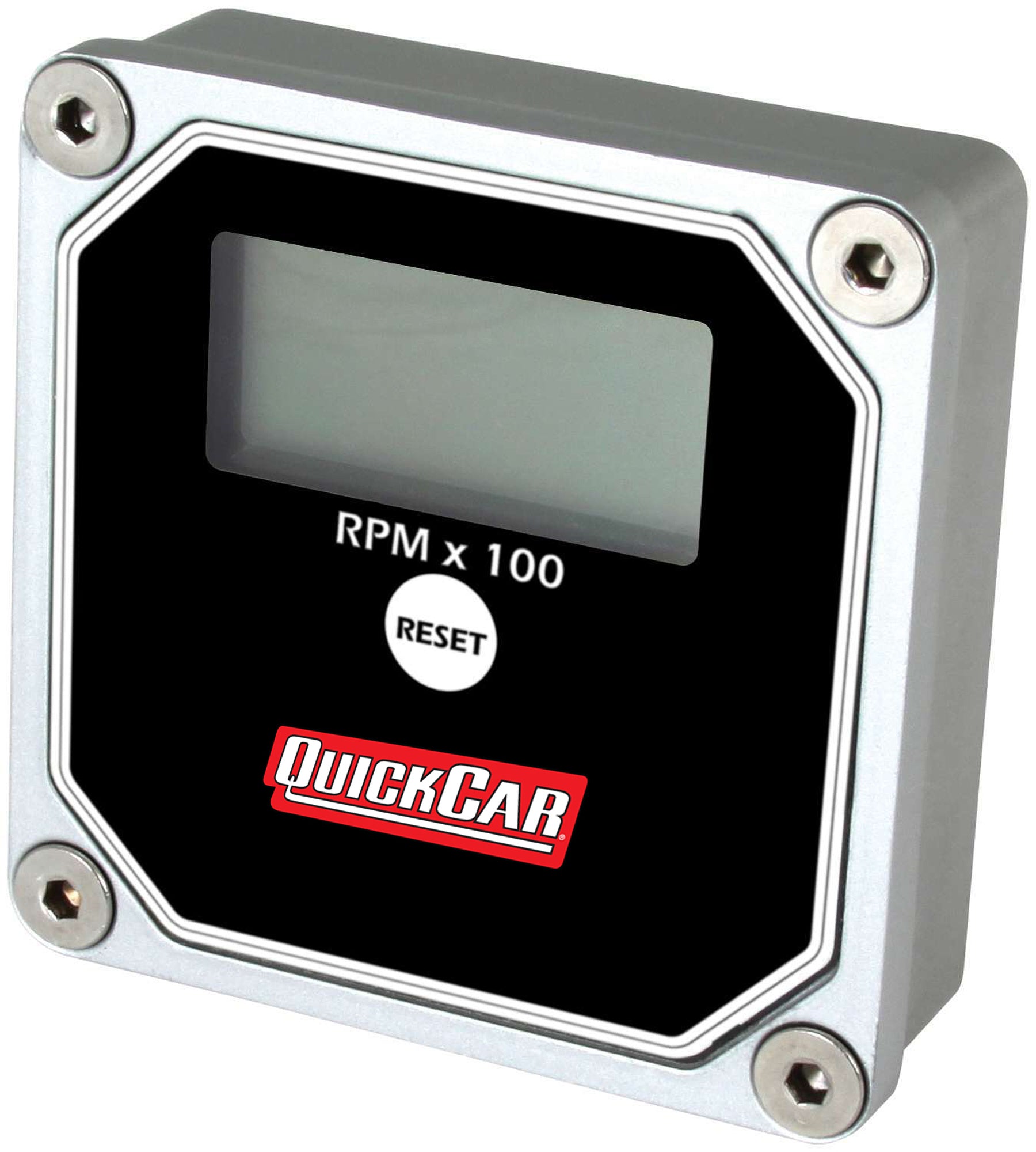 Quickcar Racing LCD Recall Tach Black