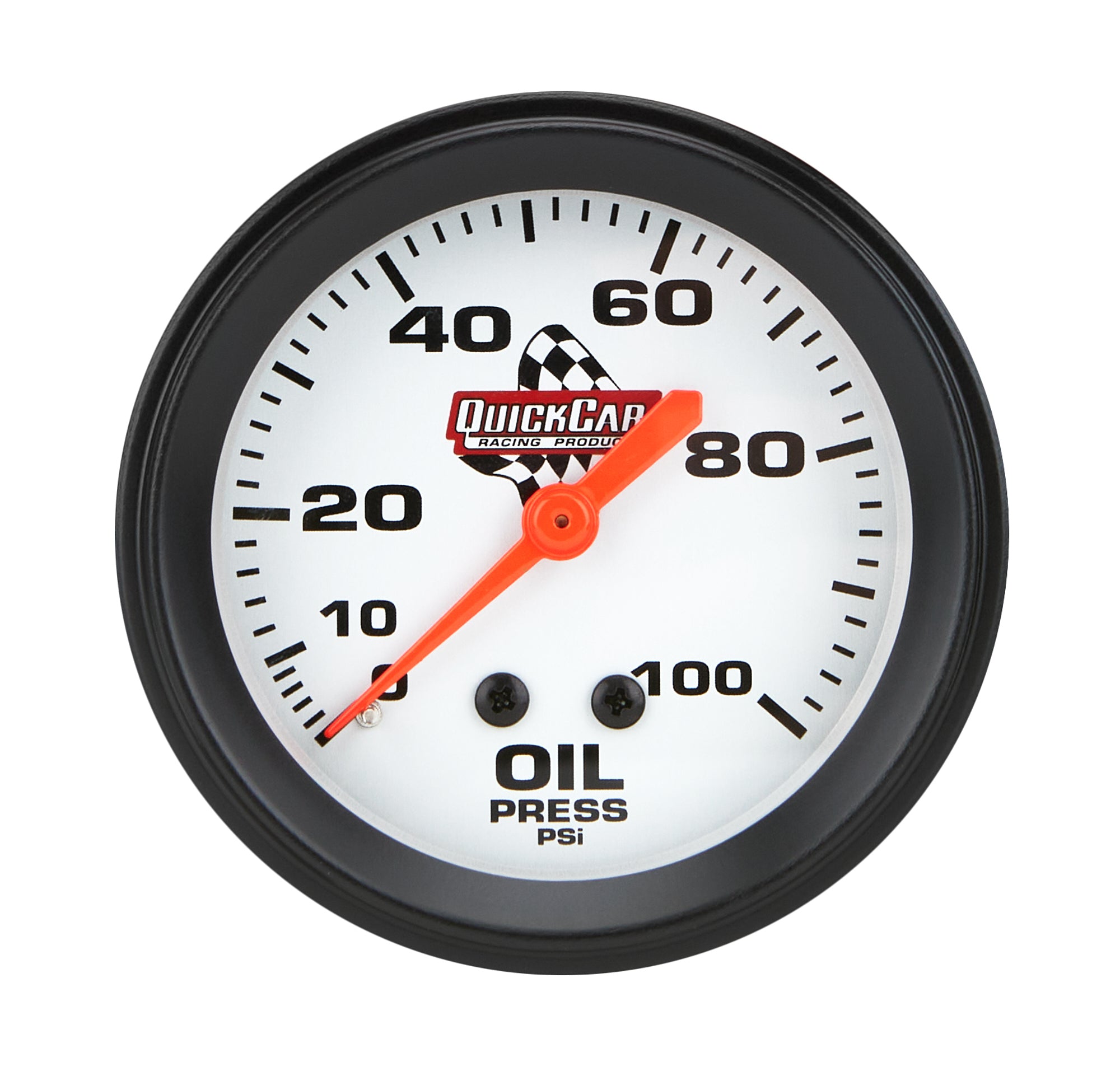 Quickcar Racing Oil Pressure Gauge 2-5/8in