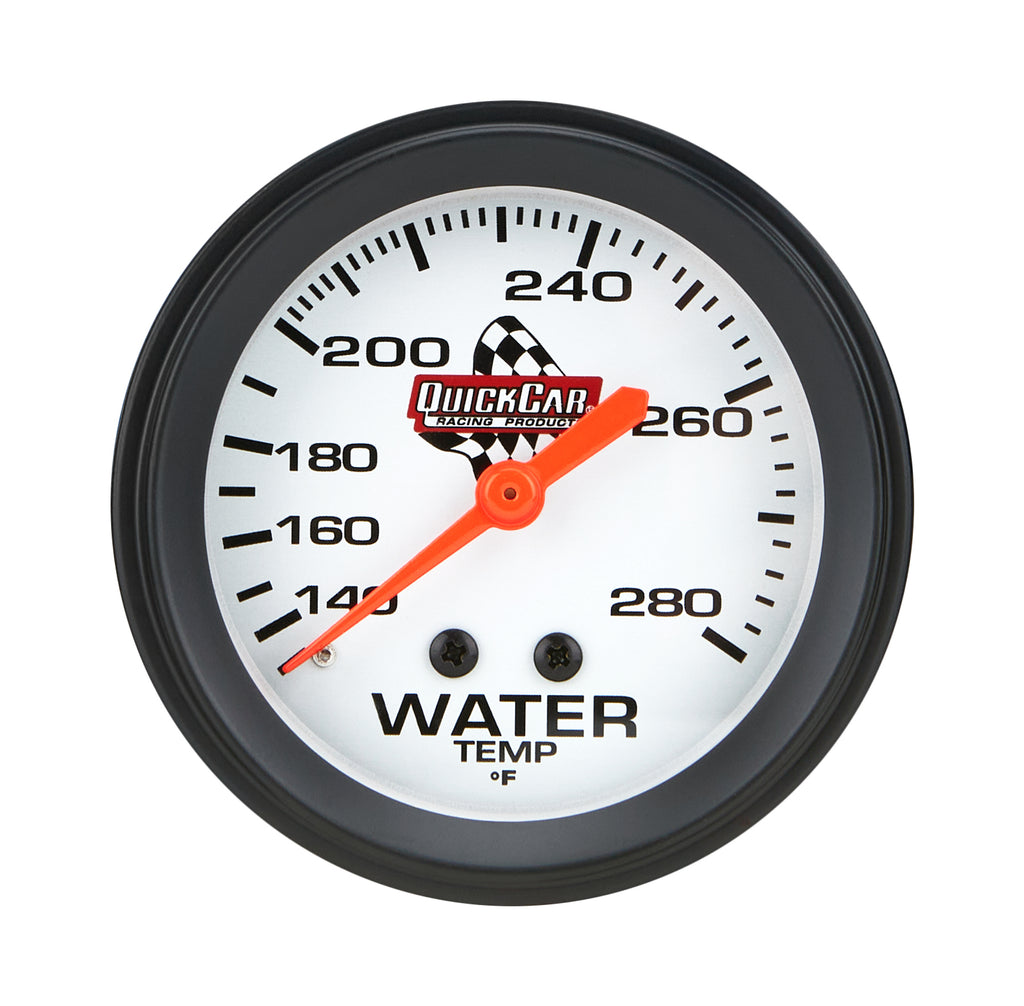 Quickcar Racing Water Temp. Gauge 2-5/8in