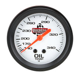 Quickcar Racing Oil Temp. Gauge 2-5/8in