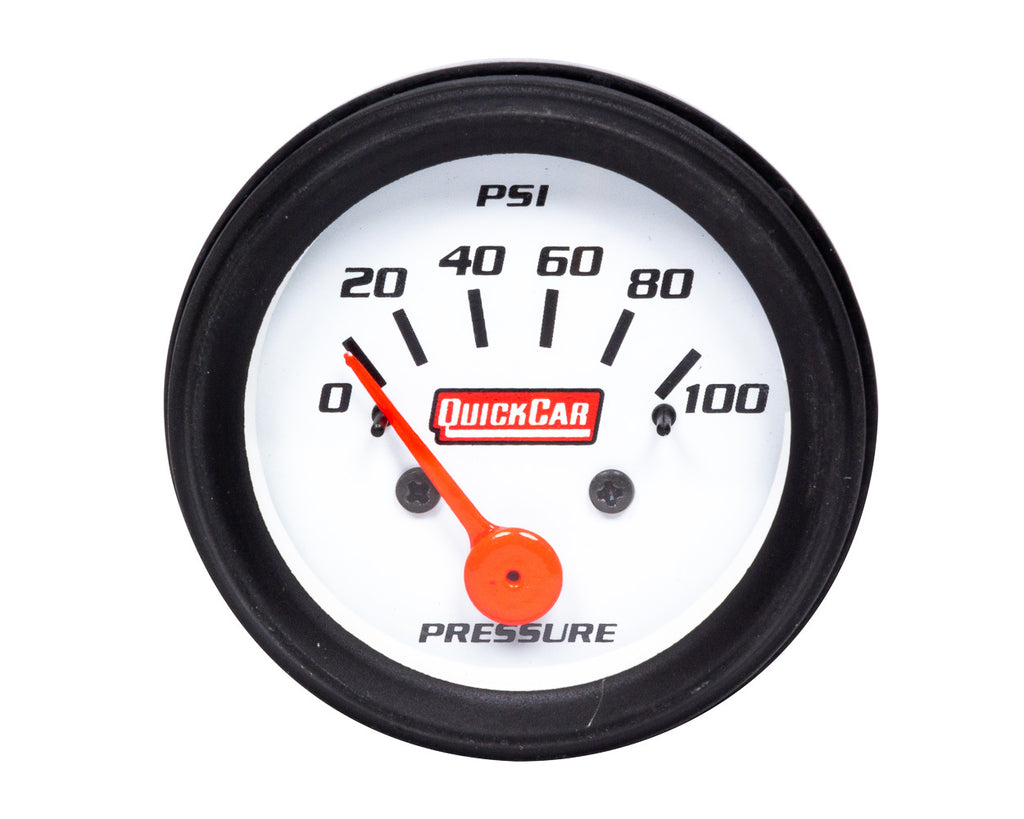 Quickcar Racing Gauge Oil Pressure 2in Open Wheel