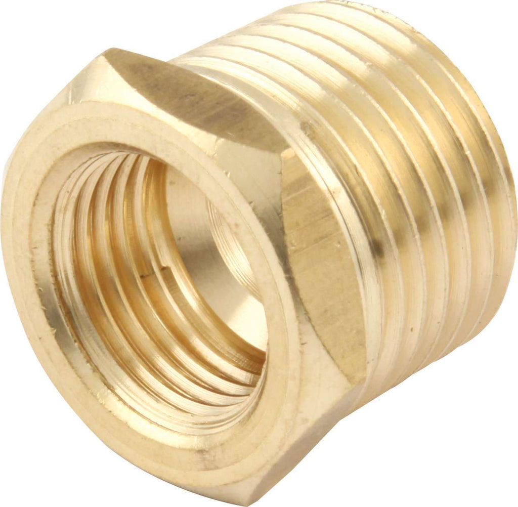 Quickcar Racing Brass Temp Adapter 1/2 NPT