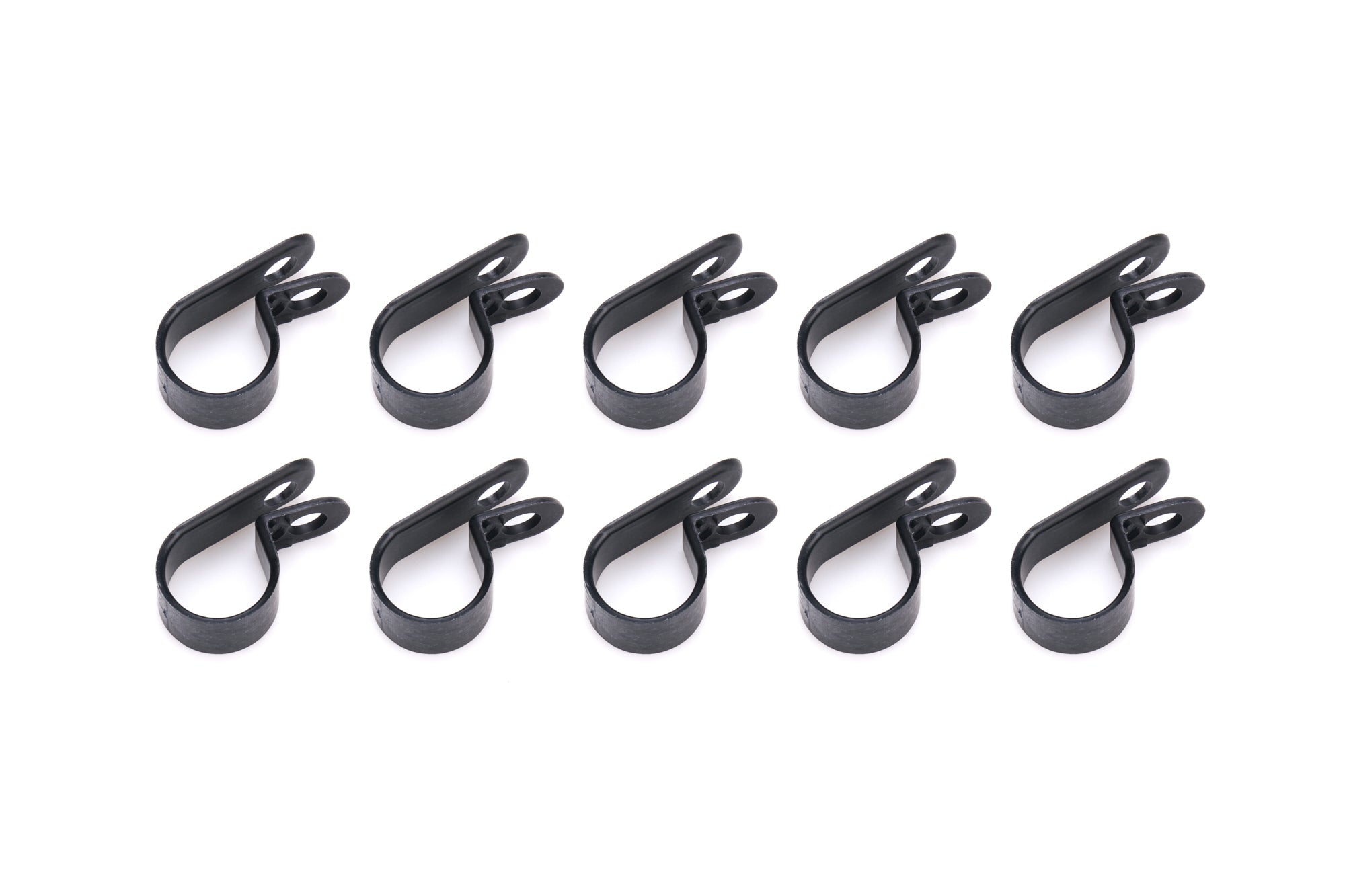 Quickcar Racing Adel Line Clamps Nylon 1/2in 10pk