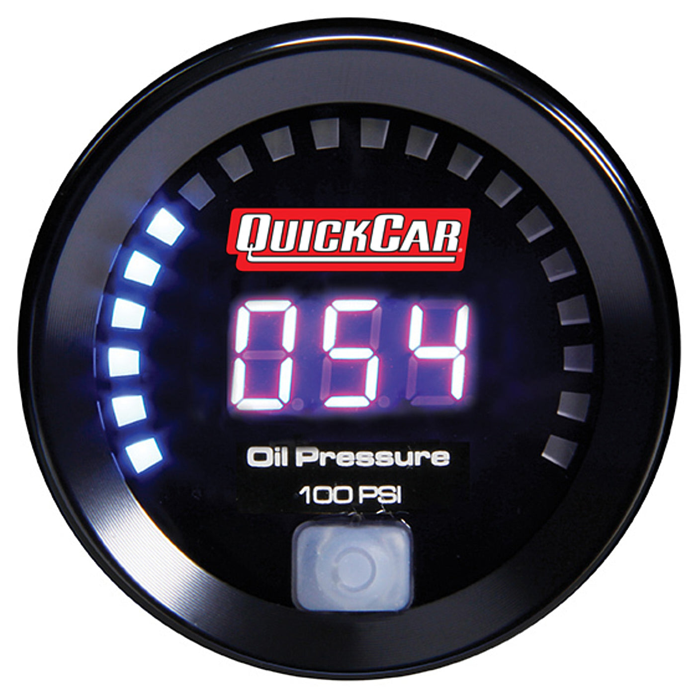 Quickcar Racing Digital Oil Pressure Gauge 0-100