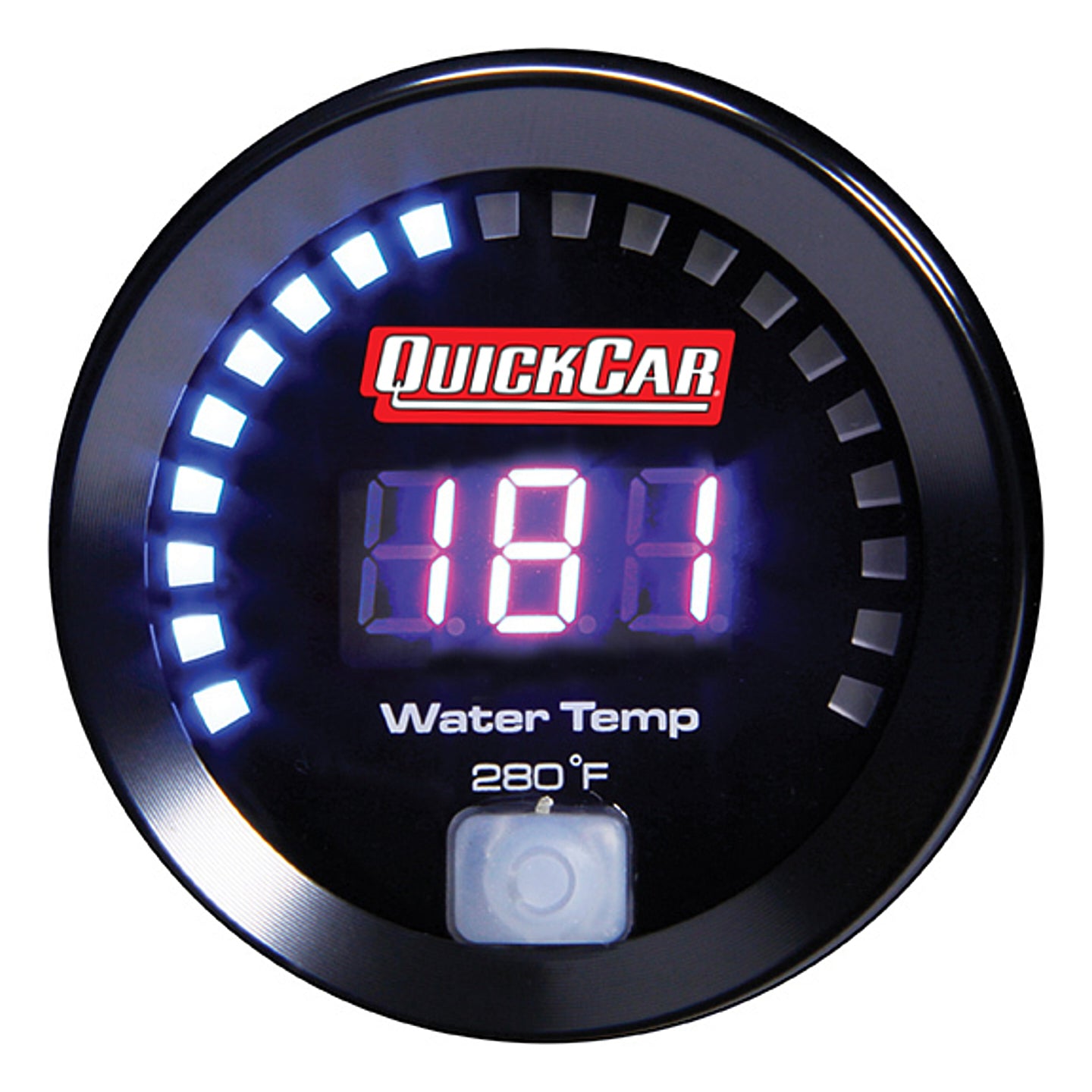 Quickcar Racing Digital Water Temp Gauge 100-280