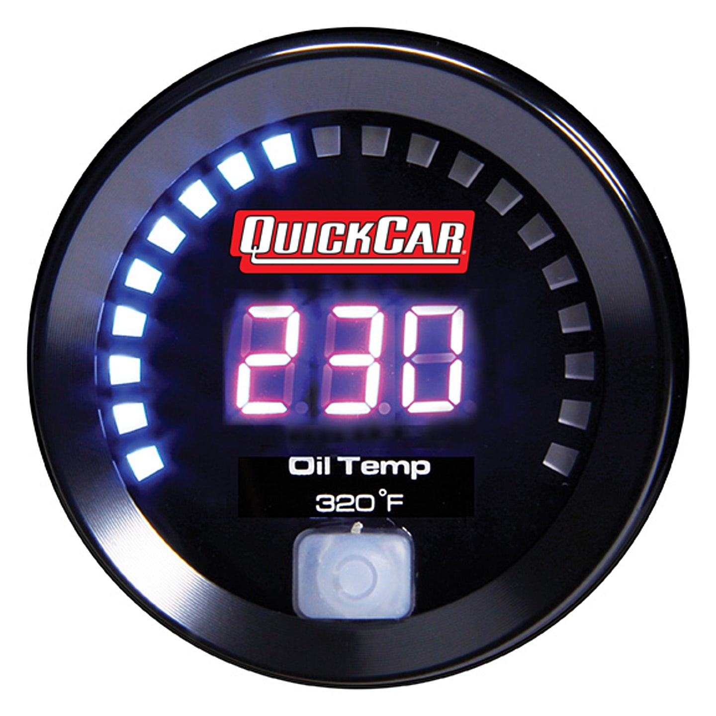 Quickcar Racing Digital Oil Temperature Gauge 100-320