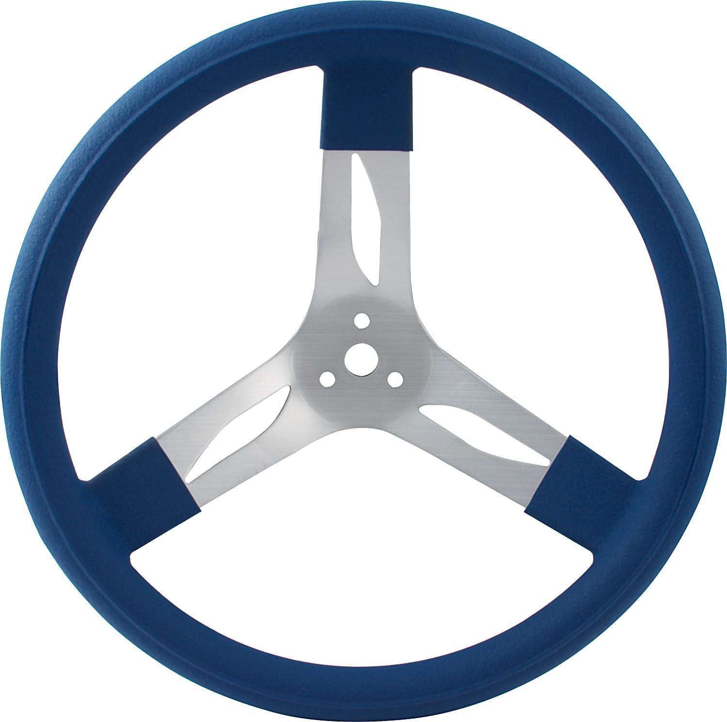 Quickcar Racing 15in Steering Wheel Alum Blue