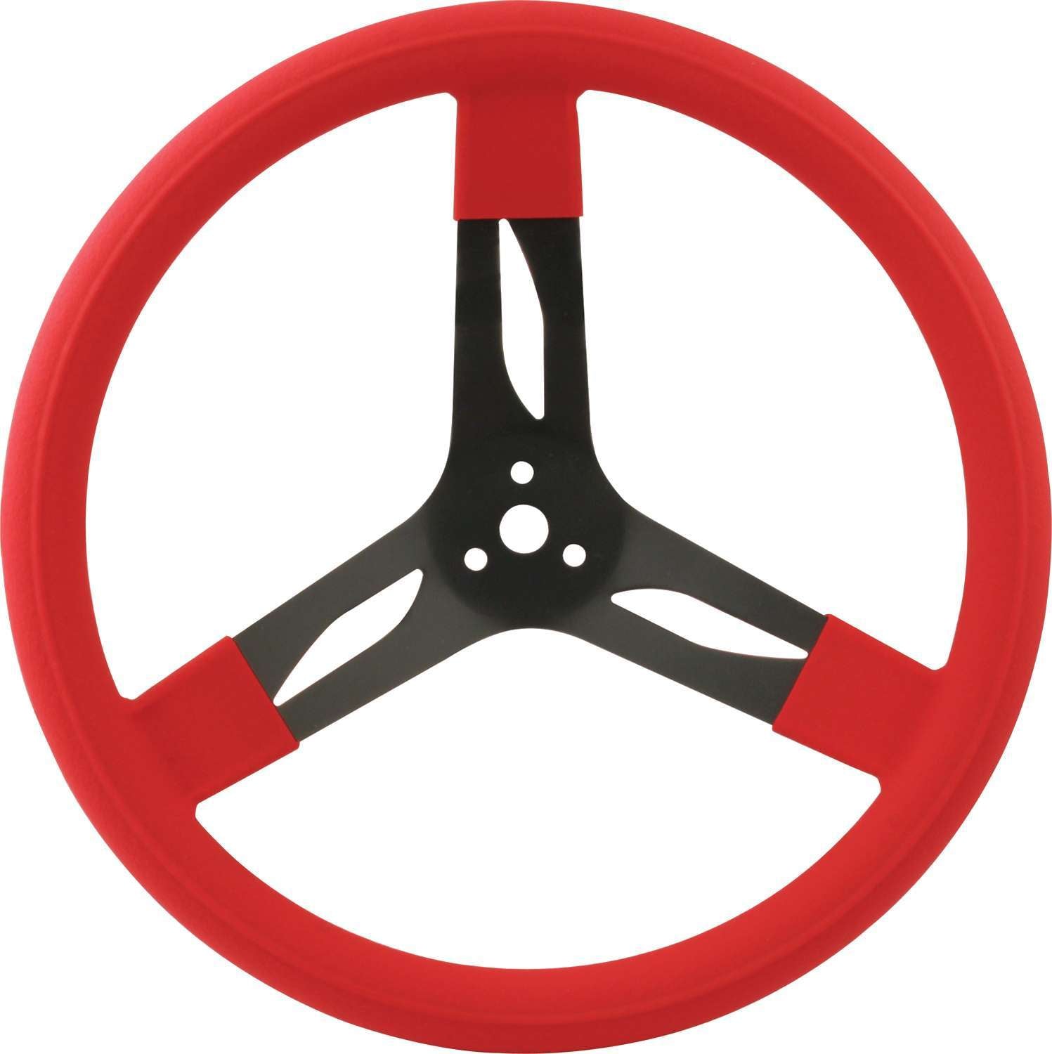 Quickcar Racing 15in Steering Wheel Stl Red