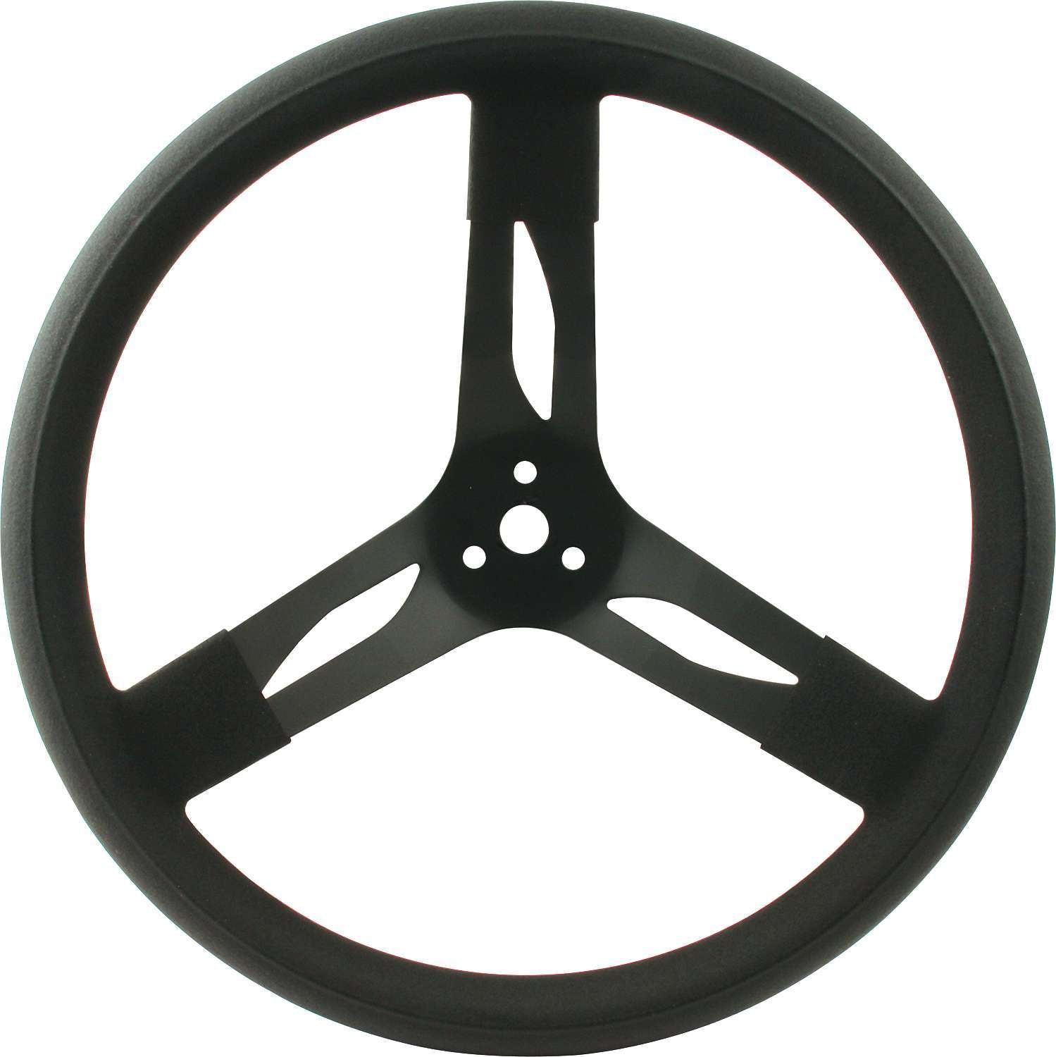 Quickcar Racing 15in Steering Wheel Stl Black