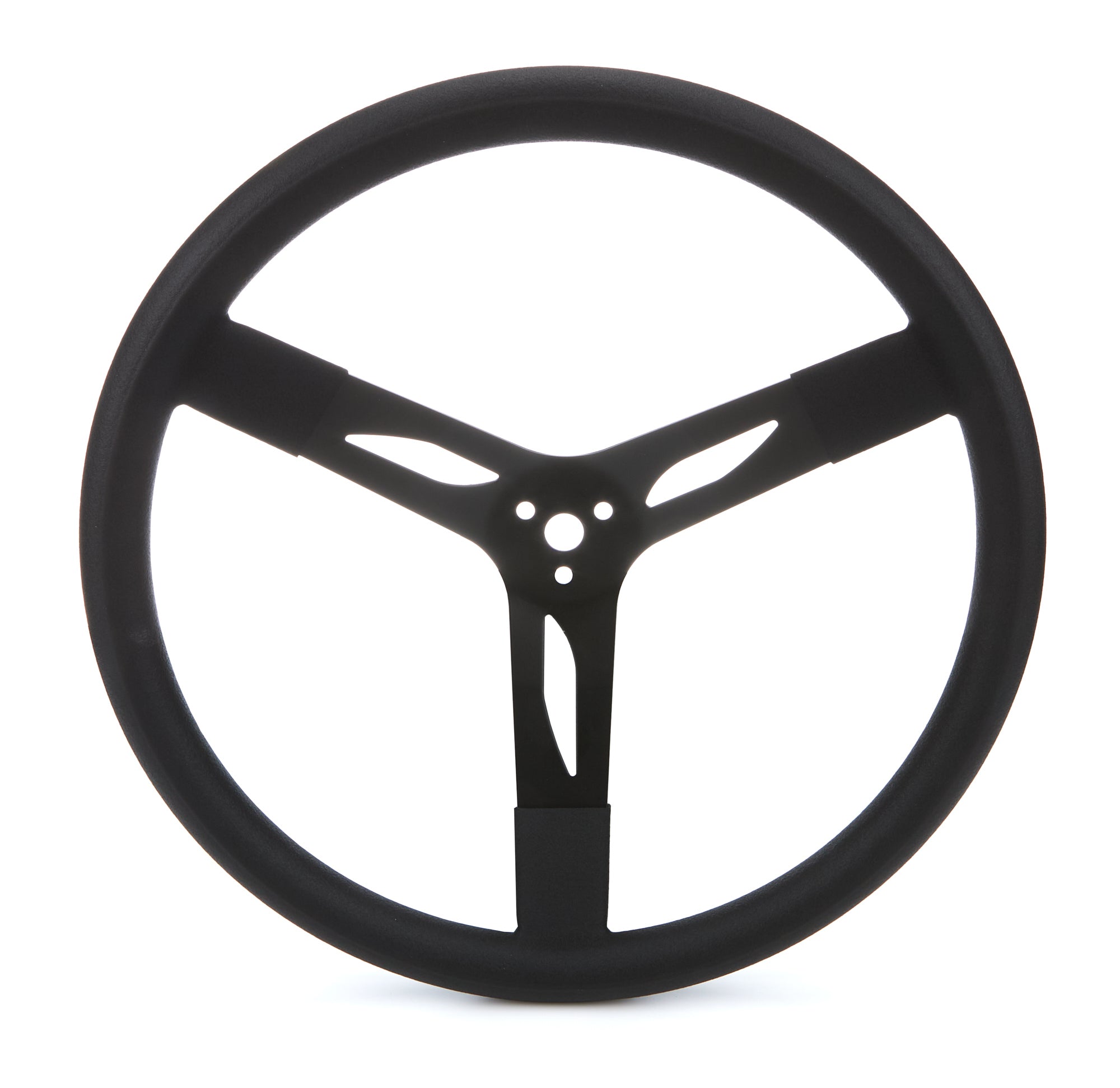 Quickcar Racing 17in Steering Wheel Steel Black