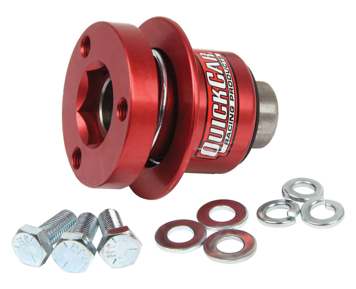 Quickcar Racing Steering Disconnect 360 Type Hex Alum