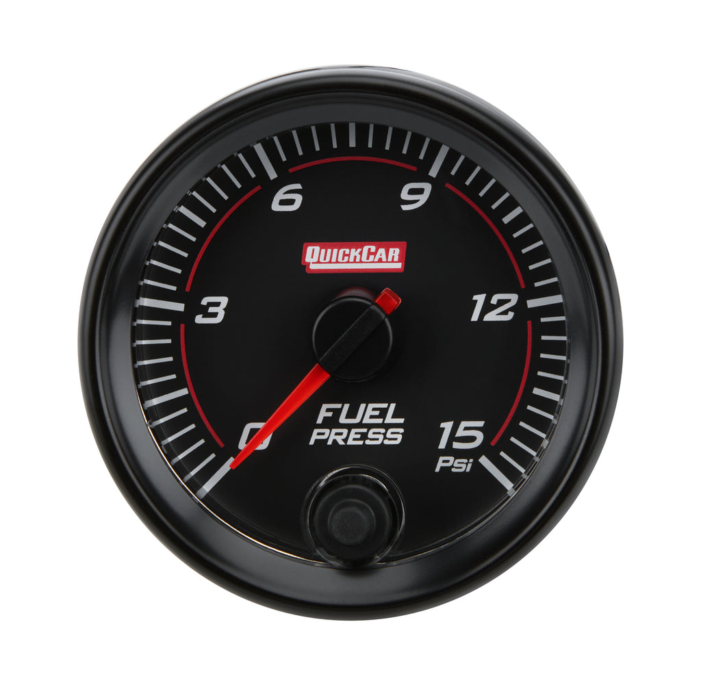 Quickcar Racing Redline Gauge Fuel Pressure