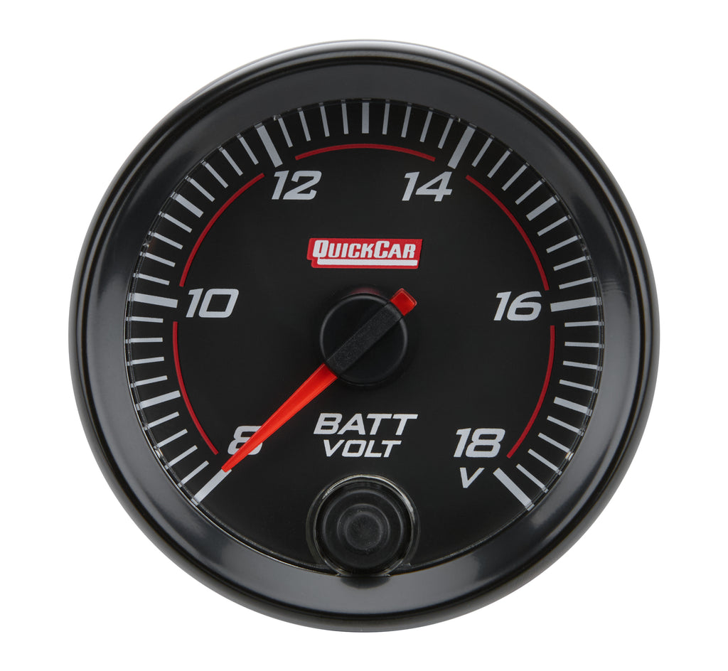 Quickcar Racing Redline Gauge Voltmeter