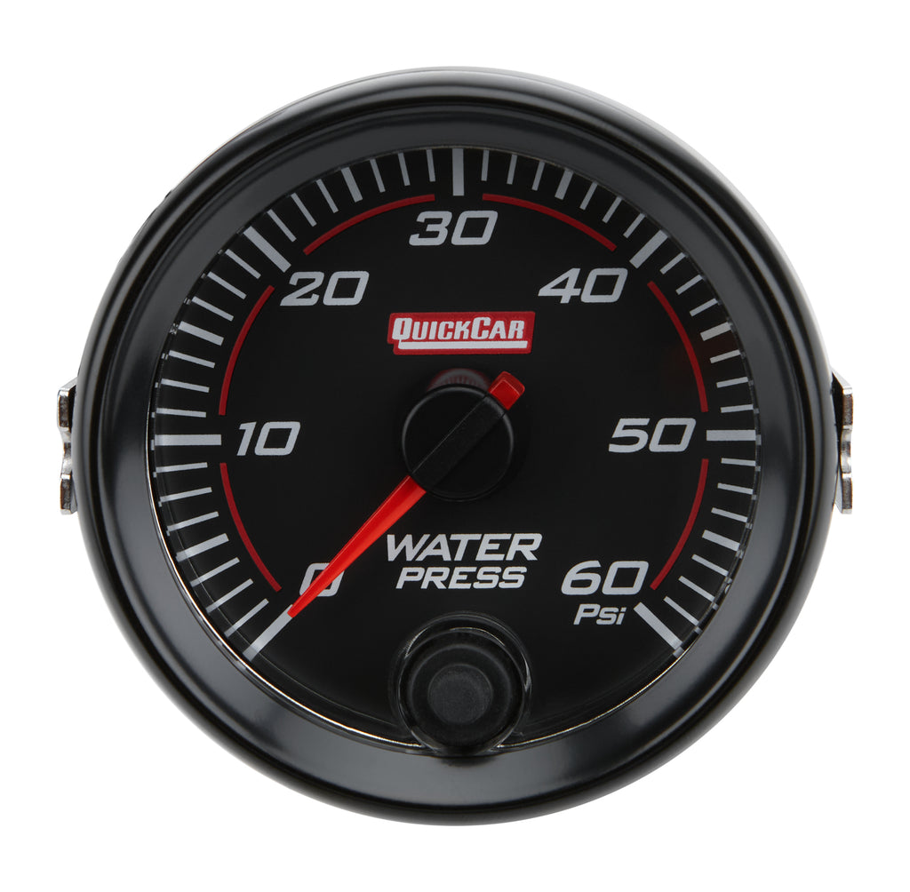 Quickcar Racing Redline Gauge Water Pressure