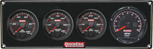 Cargar imagen en el visor de la galería, Quickcar Racing Redline 3-1 Gauge Panel OP/WT/OT w/Recall Tach