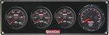 Quickcar Racing Redline 3-1 Gauge Panel OP/WT/OT w/Recall Tach