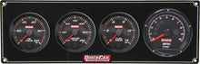 Cargar imagen en el visor de la galería, Quickcar Racing Redline 3-1 Gauge Panel OP/WT/FP w/Recall Tach