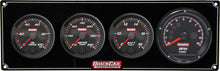 Cargar imagen en el visor de la galería, Quickcar Racing Redline 3-1 Gauge Panel OP/WT/Volt w/Recall Tach