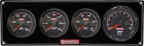 Quickcar Racing Redline 3-1 Gauge Panel OP/WT/Volt w/Recall Tach