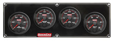 Load image into Gallery viewer, Quickcar Racing Redline 4 Gauge Panel OP/WT/OT/Volt