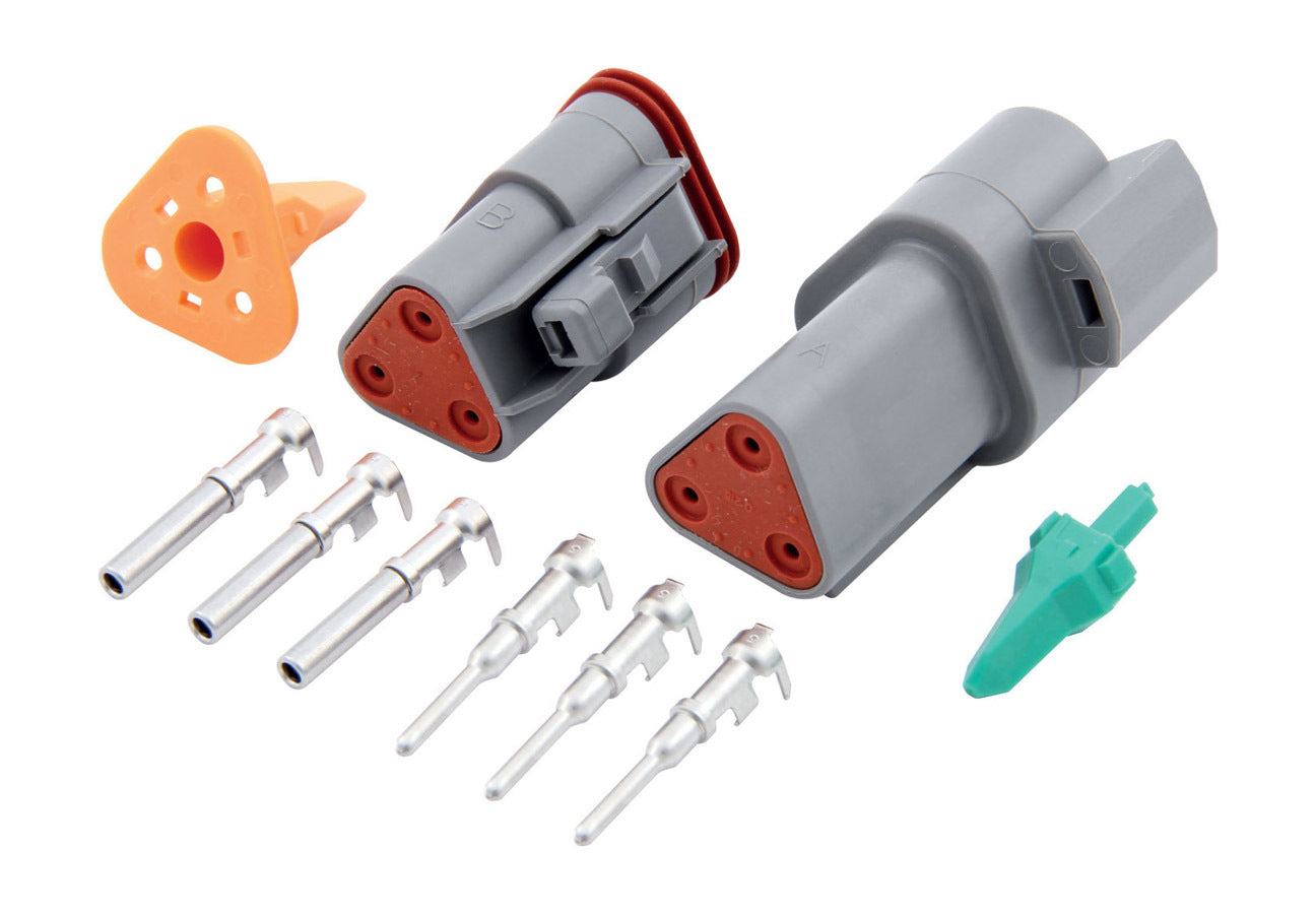 Quickcar Racing Deutsch Connector - 3-Pin