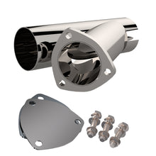 Load image into Gallery viewer, QTP 3.00 Inch Stainless Stee l Exhaust Cutout