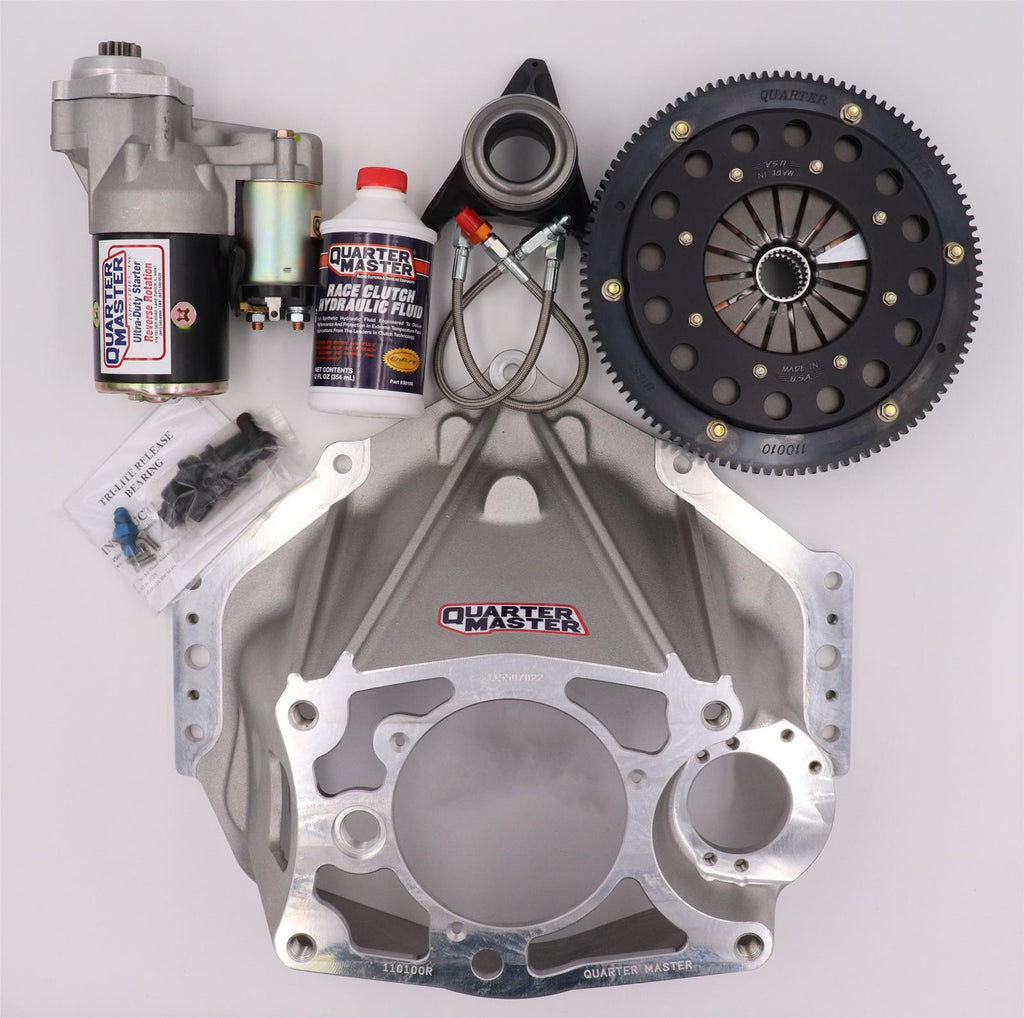 Quarter Master Bellhousing Kit GM LS 7.25in V-Drive 2 Disc