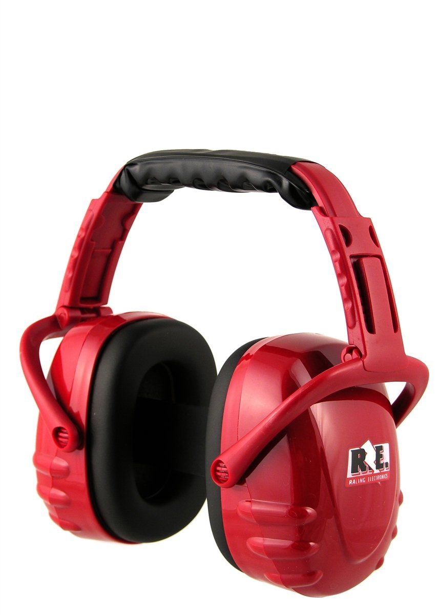 Racing Electronics Hearing Protector Red