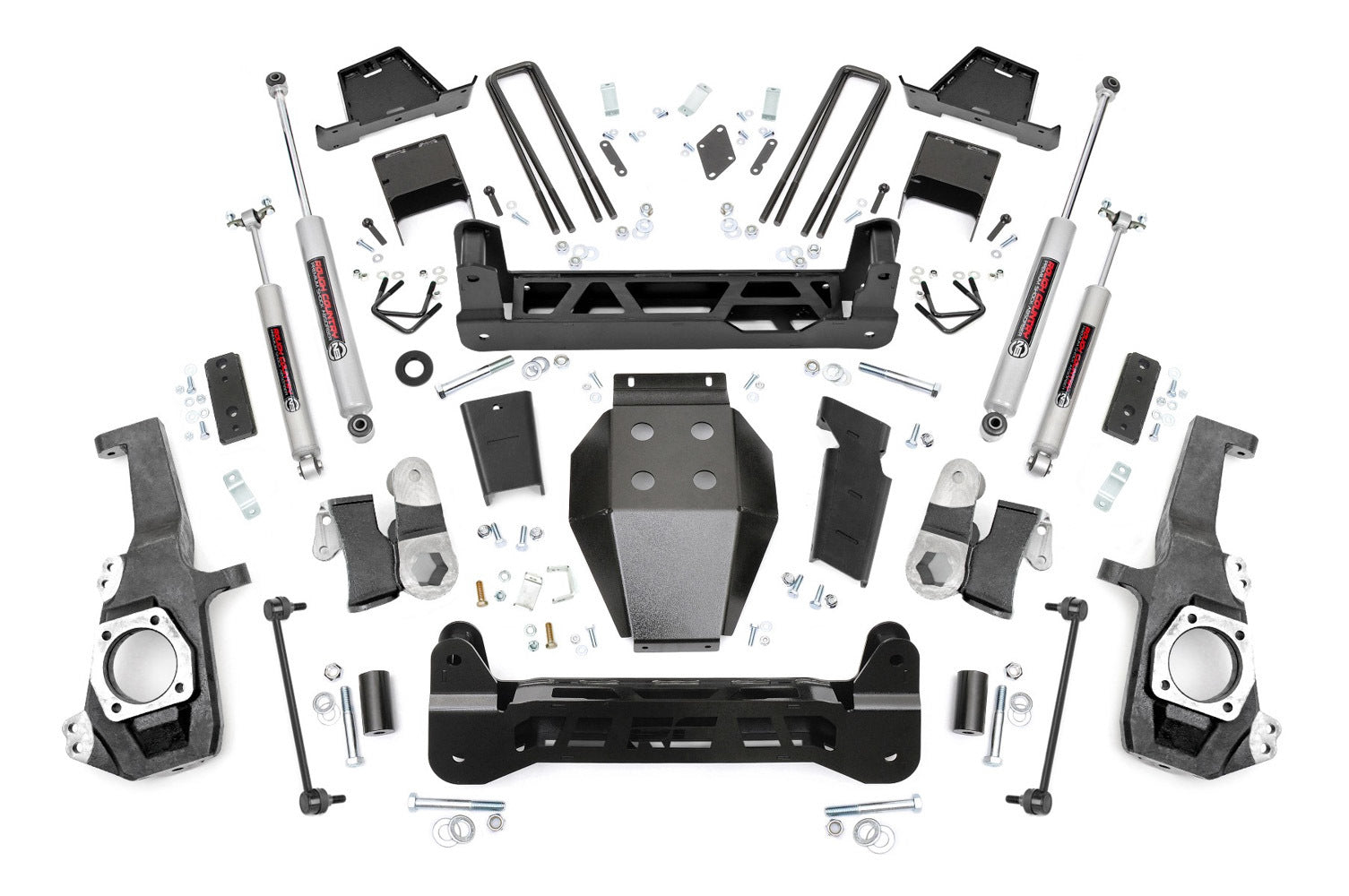 Kit de elevación Rough Country de 7 pulgadas | NTD | Chevy Silverado y GMC Sierra 2500HD 4WD (2020-2024)