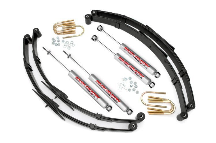 Rough Country 87-96 Jeep YJ 2.5in Suspension Lift kit