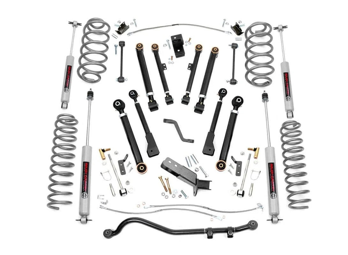 Rough Country 97-06 Jeep Wrangler TJ 4in Suspension Lift Kit