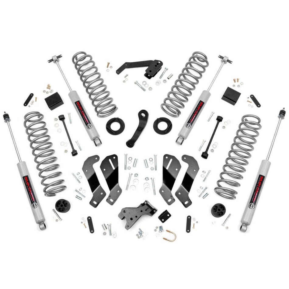 Rough Country 3.5in Jeep Suspension Li ft Kit 07-19 Wrangler JK