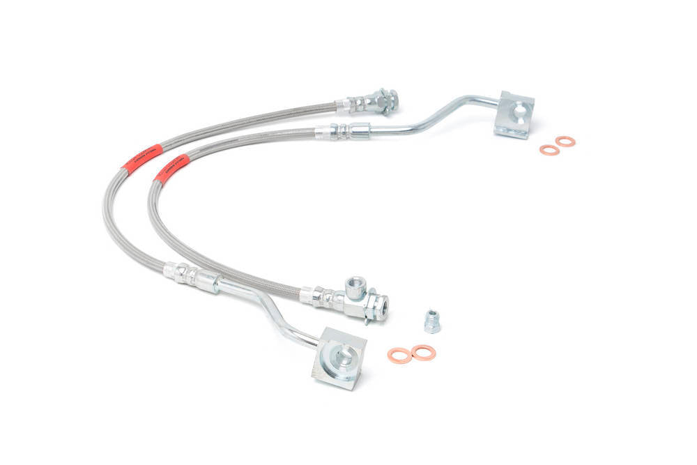 Rough Country 80-96 Ford F150 Front Extended Brake Lines