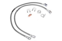 Load image into Gallery viewer, Rough Country 97-06 Jeep TJ Front Stainless Brake Line