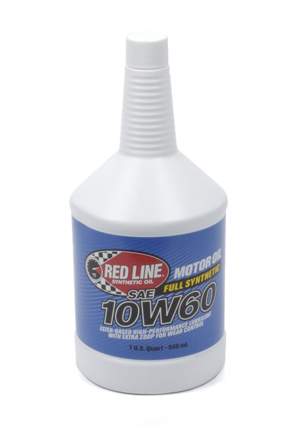 Red Line Oil 10w60 Motor Oil Case 12 X 1 Quart