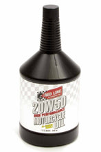 Load image into Gallery viewer, Red Line Oil 20w50 Motorcycle Oil 1 quart