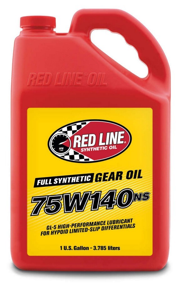 Red Line Oil 75W140NS GL-5 Gear Oil 1 gallon