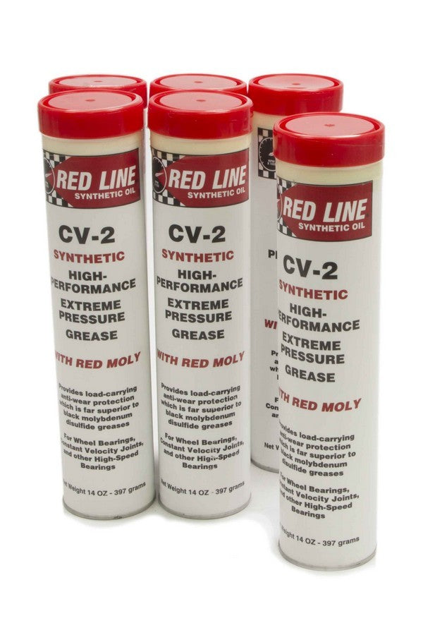 Red Line Oil CV-2 Synthetic Grease Cartridge Case/6-14oz