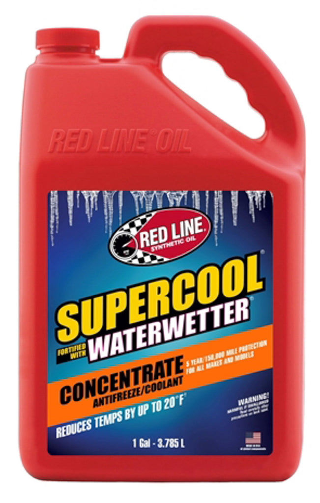 Red Line Oil Supercool Concentrate Coolant Case 4x1 Gallon