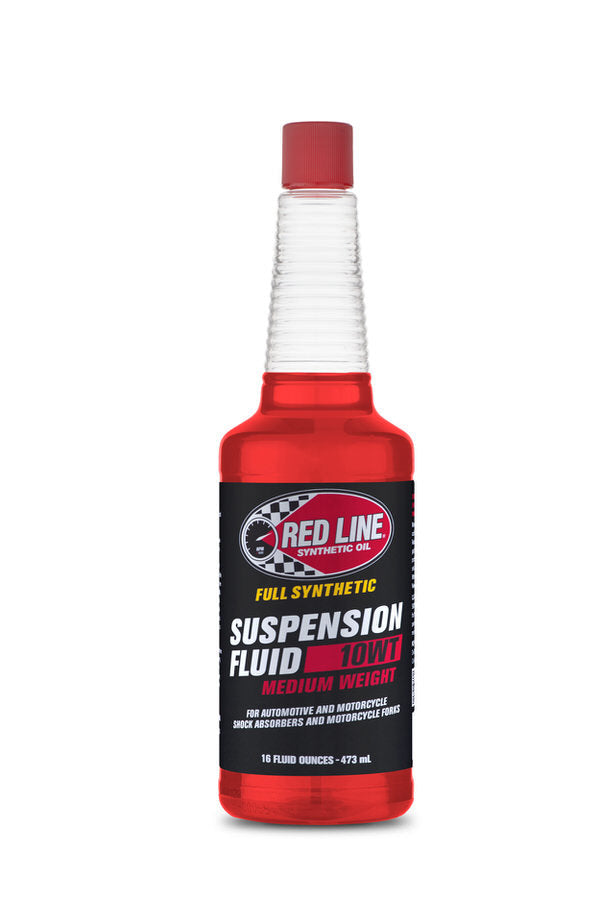 Red Line Oil 10wt Medium Suspension Fluid 16 Ounce