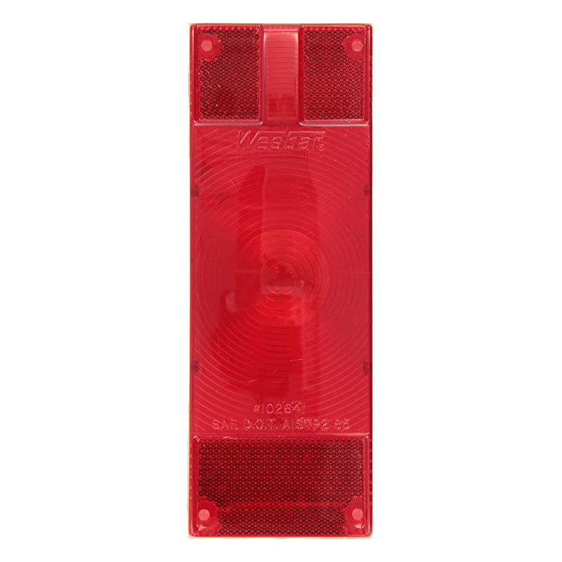 REESE Replacement Part Lens Re d Taillight Over 80in