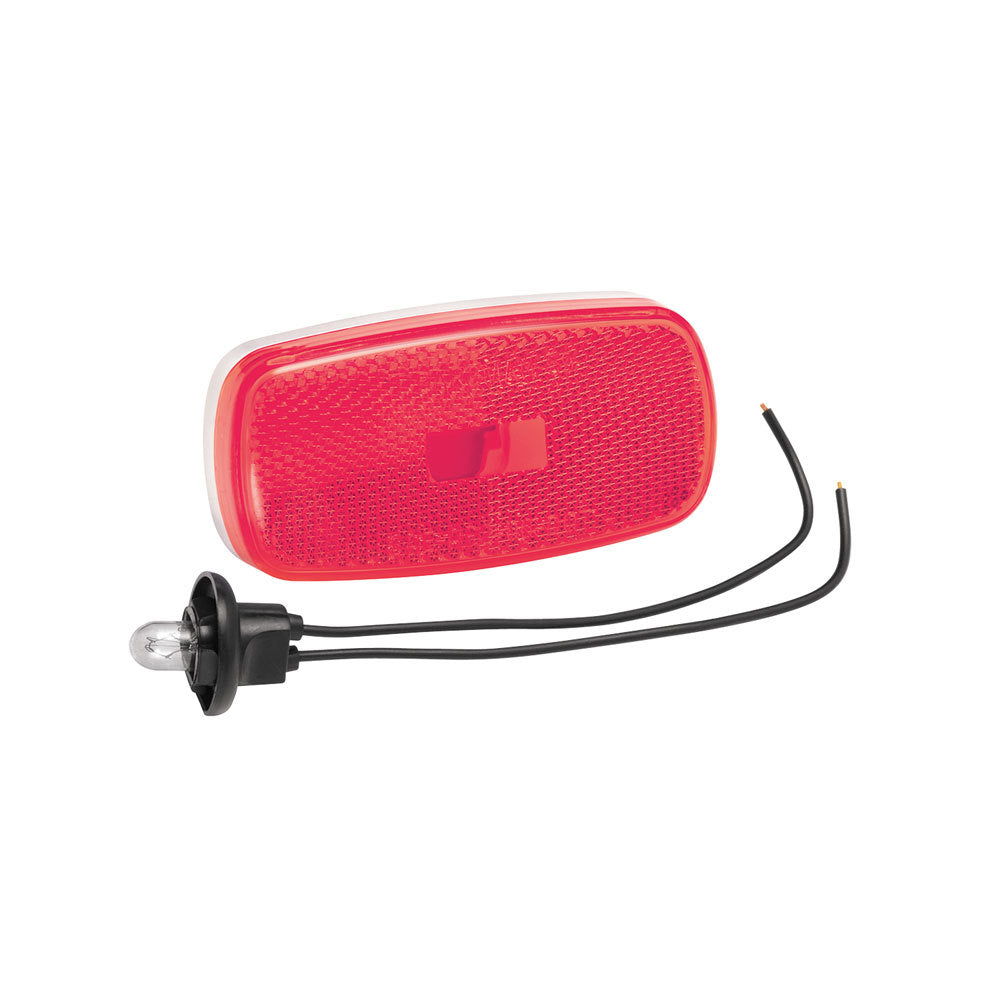 REESE Clearance Light #59 Red with Reflex w/White Base