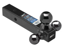 Cargar imagen en el visor de la galería, REESE Tri-Ball Ball Mount 2in Sq. Solid Shank w/Black