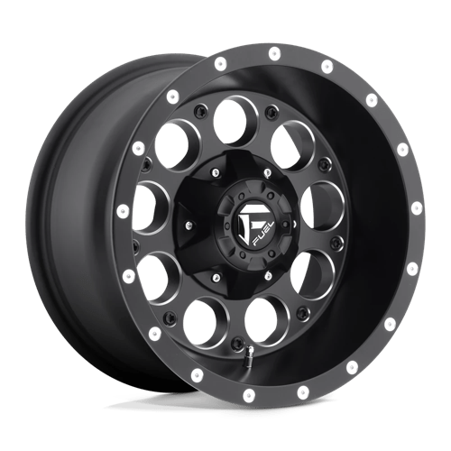 D525 15X8 6X5.5 MT-BLK-MIL -18MM