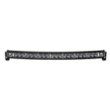 RIGID Industries Radiance Plus Curved Bar, Broad-Spot Optic, 40 Inch With White Backlight