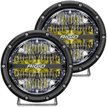 Cargar imagen en el visor de la galería, RIGID Industries 360-Series 6 Inch Off-Road LED Light, Drive Beam, White Backlight, Pair