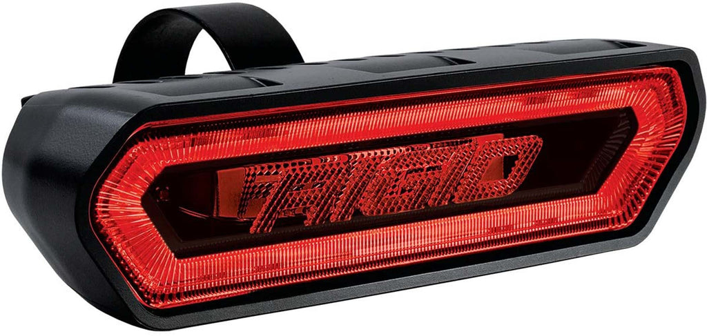 RIGID Industries Chase, Rear Facing 5 Mode LED Light, Red Halo, Black Housing