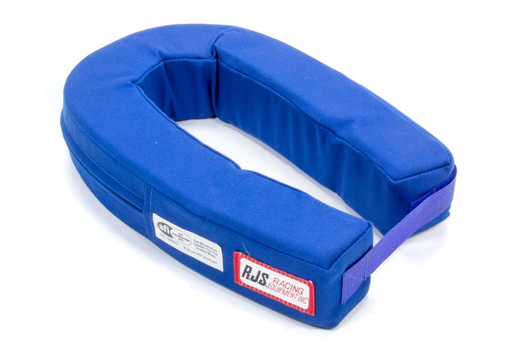 RJS Neck Collar Horseshoe Blue SFI